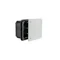 LAVA LINE Caja de empotrar con tapa blanca 100x100x62mm IP40 naranja
