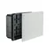 LAVA LINE Caja de empotrar con tapa blanca 200x160x70 IP40 naranja