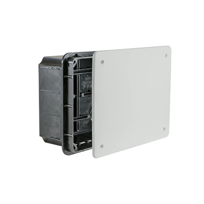 LAVA LINE Flush-mounted box with a white cover 160x130x70 IP40 orange