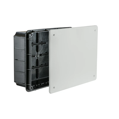 LAVA LINE Flush-mounted box with a white cover 200x160x70 IP40 orange