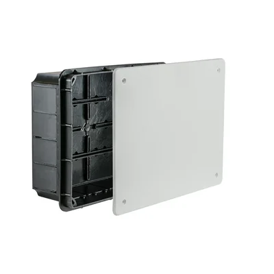 LAVA LINE Короб врізного монтажу з білою кришкою 200х160х70 IP40 помаранчевий
