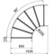 LB 90 660 R3 FS 90° bend for cable ladders