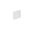 LC-01 WESA Single pole switch p/t white