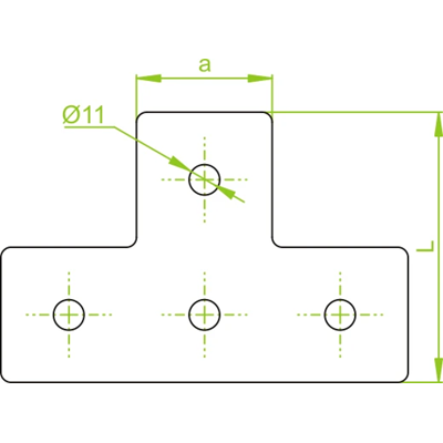LCP8 C-profile connector