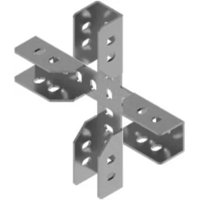 LCWCZ Łącznik ceownika - czwórnik gr. blachy - 3,0 mm