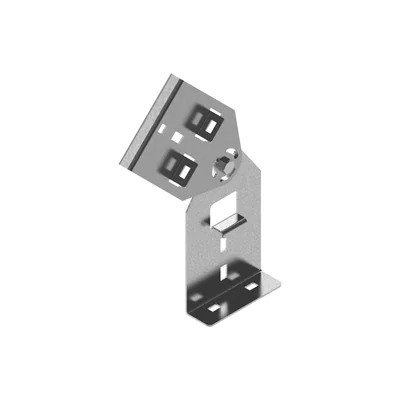 LDDCH100 N Articulated add-on connector, sheet thickness - 2 mm