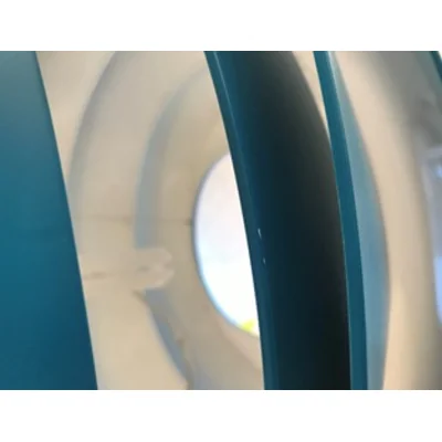 Le Soleil fluorescent turquoise display pendant lamp