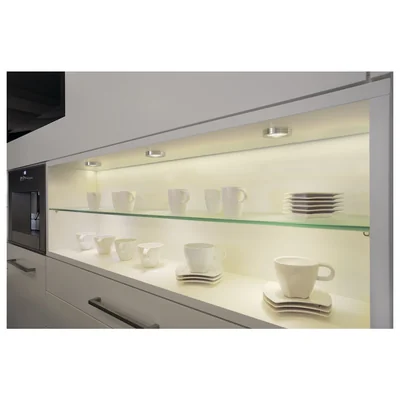 Led Alluminio, tondo, alluminio caldo, 3200K