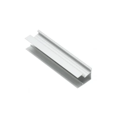 LED ALUMINUM PROFILE ANGLED - NARROW, SINGLE-SIDED GLAX MINI SILVER L= 3007 mm