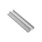LED ALUMINUM PROFILE ANGLED - STUDDED, SINGLE-SIDED GLAX SILVER L= 3007 mm