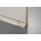 LED ALUMINUM PROFILE ANGLED - STUDDED, SINGLE-SIDED GLAX SILVER L= 3007 mm
