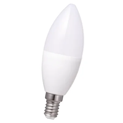 LED bulb C37 IC E14 8W 640lm 3000K WW 200° 230V