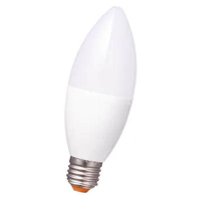 LED bulb C37 IC E27 8W 640lm 3000K WW 200° 230V