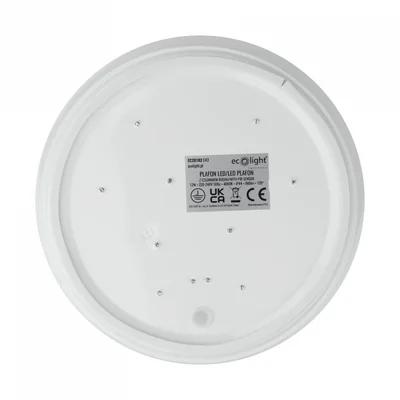 LED ceiling lamp 12W 960lm IP44 4000K PIR