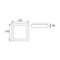 LED ceiling lamp ALEX LED D 24W NW