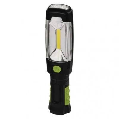 LED COB workshop lamp 3W+6 LED 380 lm, 2500mAh rechargeable