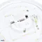 LED-Deckenleuchte PLATO 12W 4000K 1130LM IP44 Mikrosensor mit Halbschirmfunktion