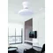 LED-Deckenventilator ABS+PC 40W 18W+22W 2880LM 15m2 CCT 38dB
