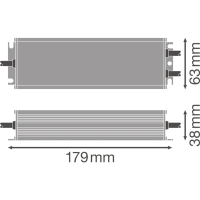 LED DRIVER 1-10 V DIM OUTDOOR PERFORMANCE Alimentatore LED da esterno a tensione costante con interfaccia 1-10V 60W 230/24V IP66