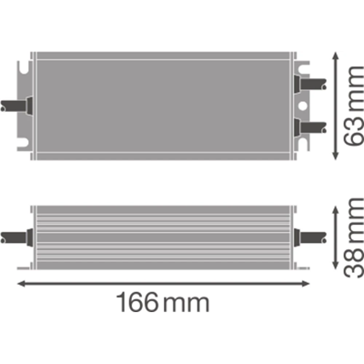 LED DRIVER 1-10 V DIM OUTDOOR PERFORMANCE Constant voltage LED driver for outdoor use with 1-10V 20W 230/24V IP66 interface