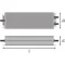 LED DRIVER 1-10 V DIM OUTDOOR PERFORMANCE Constant voltage LED driver for outdoor use with 1-10V 40W 230/24V IP66 interface