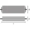 LED DRIVER OUTDOOR PERFORMANCE Constant voltage LED driver for outdoor use 100W 230/24V IP66