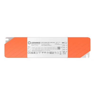 LED DRIVER PERFORMANCE 24V 60W IP20 power supply