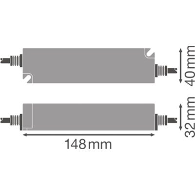 LED DRIVER PERFORMANCE DA ESTERNO Alimentatore LED da esterno a tensione costante 30W 230/24V IP66