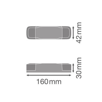 LED DRIVER VALUE Блок живлення LED 230/24V 30W IP20