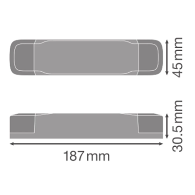 LED DRIVER VALUE Zasilacz LED 230/24V 60W IP20