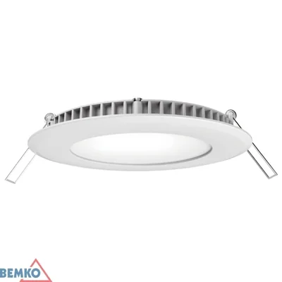 LED-Einbauleuchte BOLED 9W 4000K 540LM IP20 RUND WEISS
