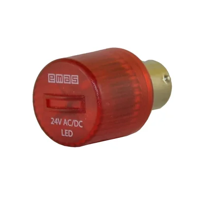 LED EMAS 24V AC/DC rouge