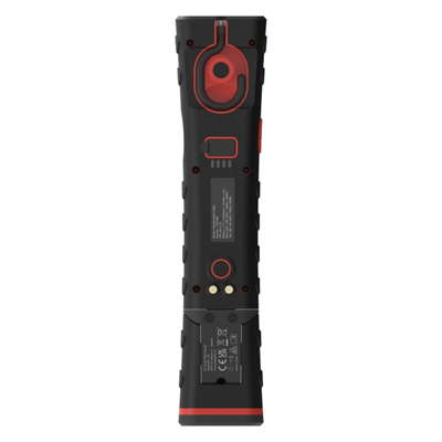 LED flashlight with charging station 180/1000lm 5Ah