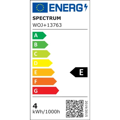 LED GLOB G95 COG E-27 230V 4W WW CLEAR SPECTRUM