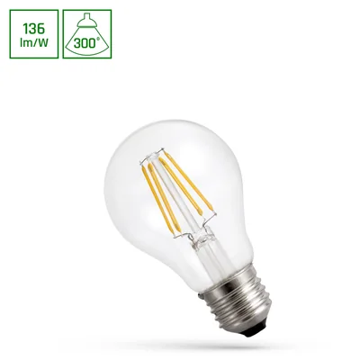 LED GLS E-27 230V 11W COG WW CLEAR SPECTRUM