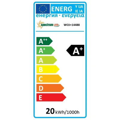 LED GLS E-27 230V 20W PREMIUM WW A65 SPEKTRUM