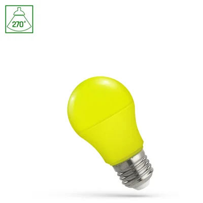 LED GLS E-27 230V 4.9W ESPECTRO AMARILLO