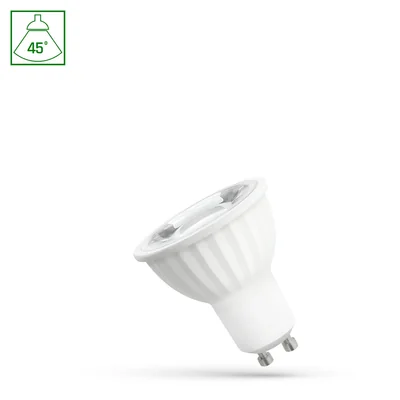 LED GU10 230V 6W SMD 45° NW with SPECTRUM lens