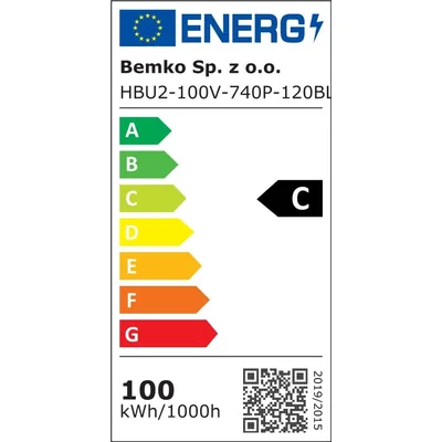 LED-Hochleistungsleuchte 1-10V 100W 4000K 15000LM IP65 110°÷120°