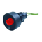 LED indicator, 10 mm cover, 230V