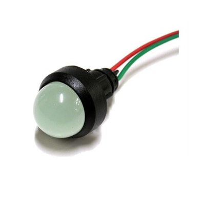 LED indicator 20MM 24V AC/DC green