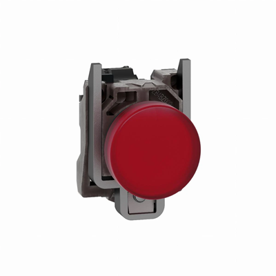 LED indicator light, 24V, red