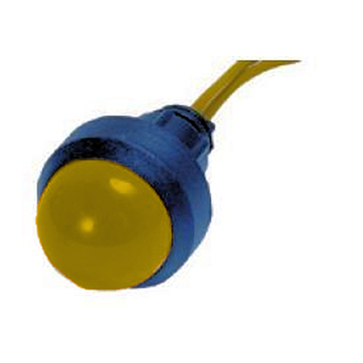 LED indikátor, kryt 20 mm, 230V