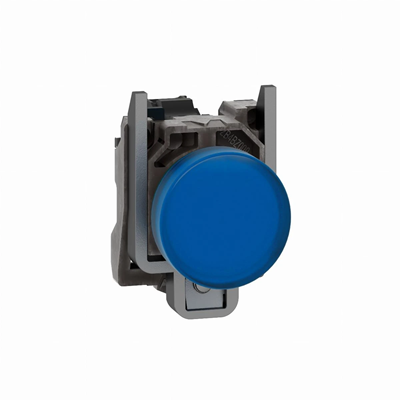 LED kontrolka, 230-240V, modrá