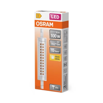 LED lamp LINE 118 CL 100 non-dim 11W 827 R7S