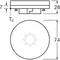 LED lamp STAR non-dim Spot GX53 plastic 40 4.9W/840 GX53