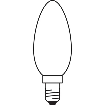 LED lamp Superior Class CLASSIC B GLFR 40 DIM 4.2W/927 E14 LEDVANCE