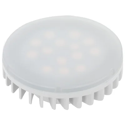 LED лампа 6W GX53 3000K молочного кольору