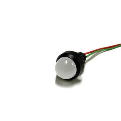 LED-Lampenabdeckung 20mm 12-24V weiß