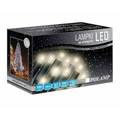 LED LAMPS WARM WHITE 10M100PNK
